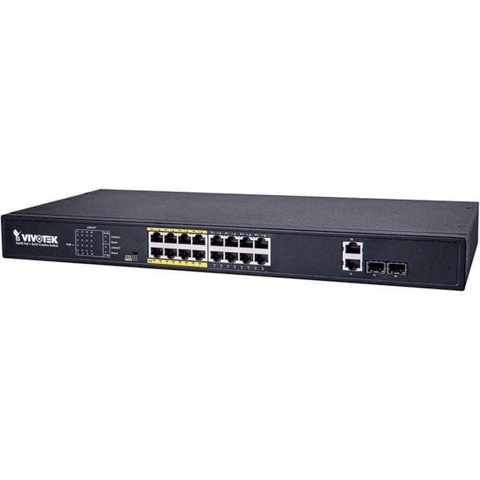 Коммутатор Vivotek AW-FGT-180D-250 неуправляемый 16xFE PoE 2xGigabit Ethernet Combo (615352)