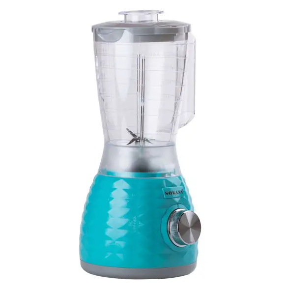 Блендер Sokany SK-03030 с кофемолкой и чашей 1,5 л Бирюзовый - фото 3 Блендер Sokany SK-03030 с кофемолкой и чашей 1,5 л Бирюзовый - фото 3