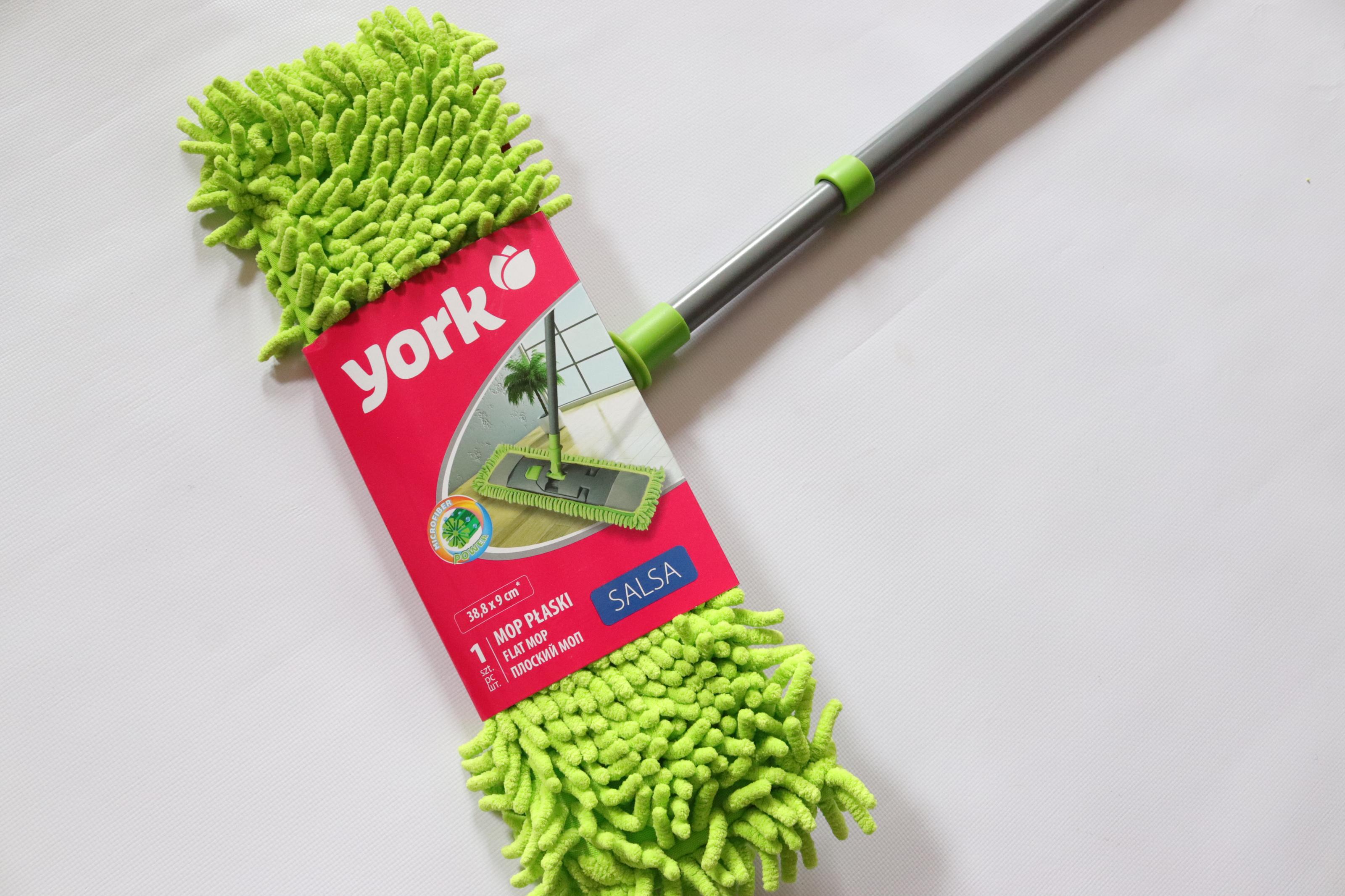 Швабра для підлоги York Salsa з мікрофібри Зелений (39526527)