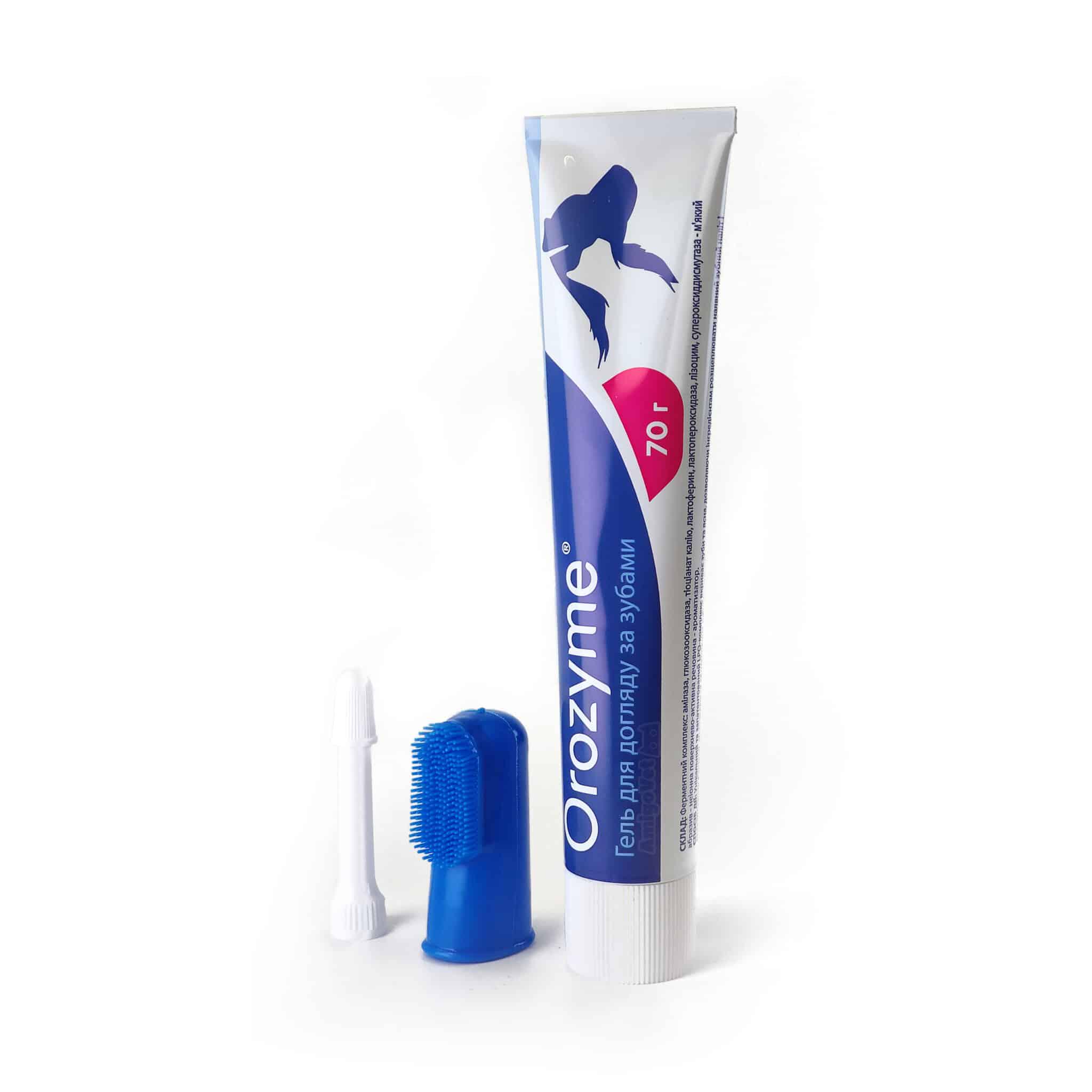 Гель для собак і котів Orozyme для боротьби з проблемами зубів та ясен 70 г (704667) - фото 2