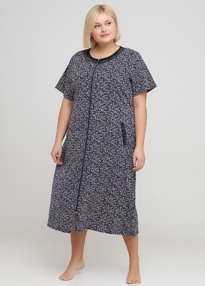 Халат Rukim 8XL Синий (8064)