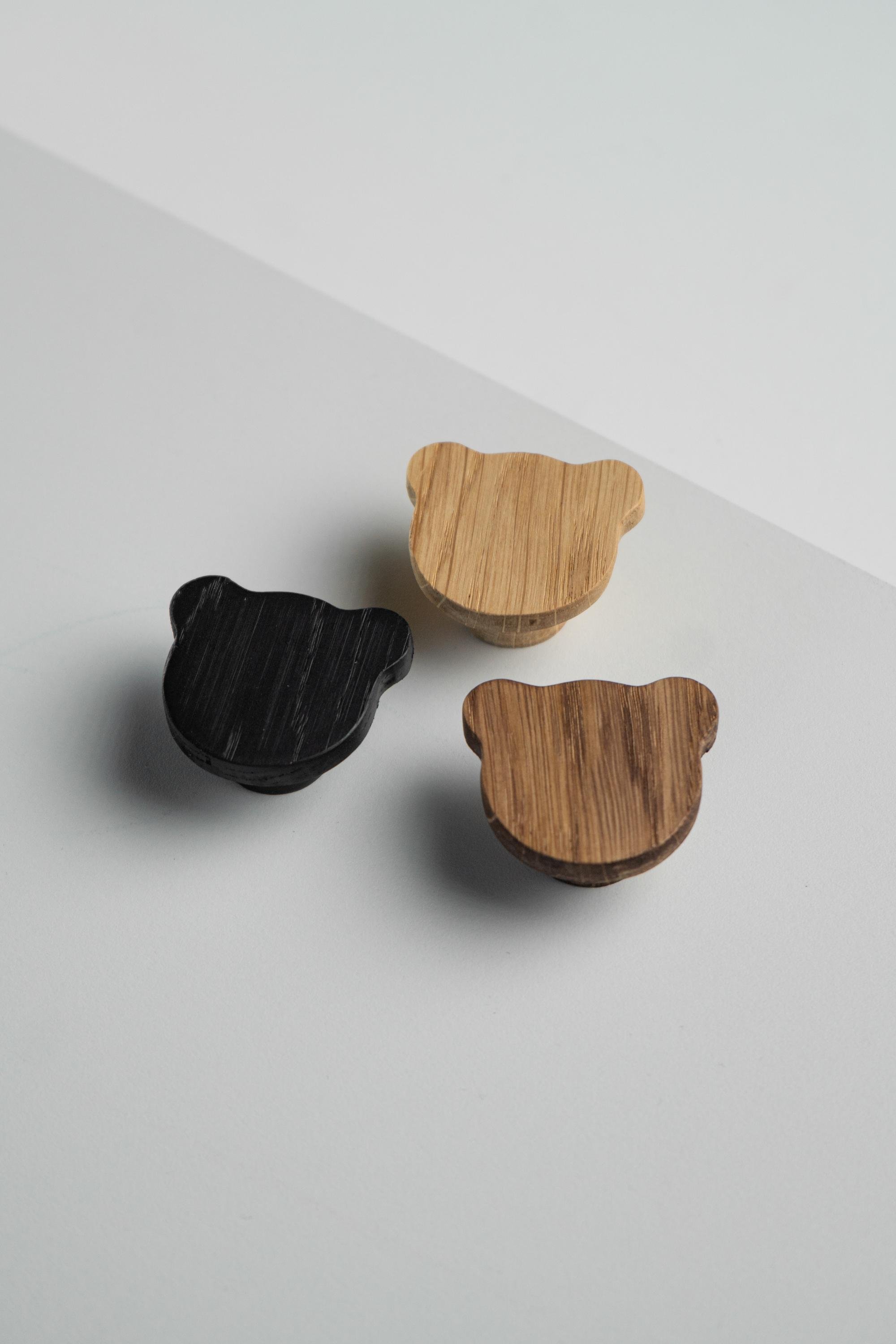 Меблева ручка Bear із дерева 43 мм - фото 7 Меблева ручка Bear із дерева 43 мм - фото 7