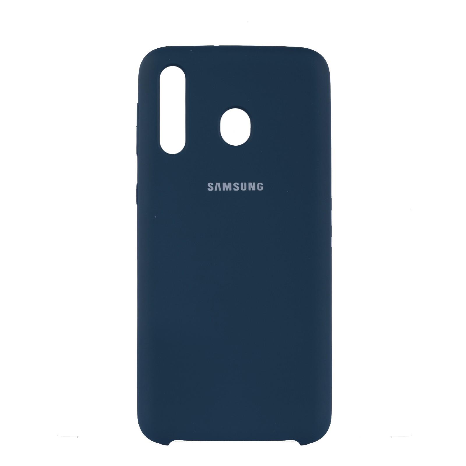 Чехол Jelly Silicone Case Samsung M30 Космический Синий