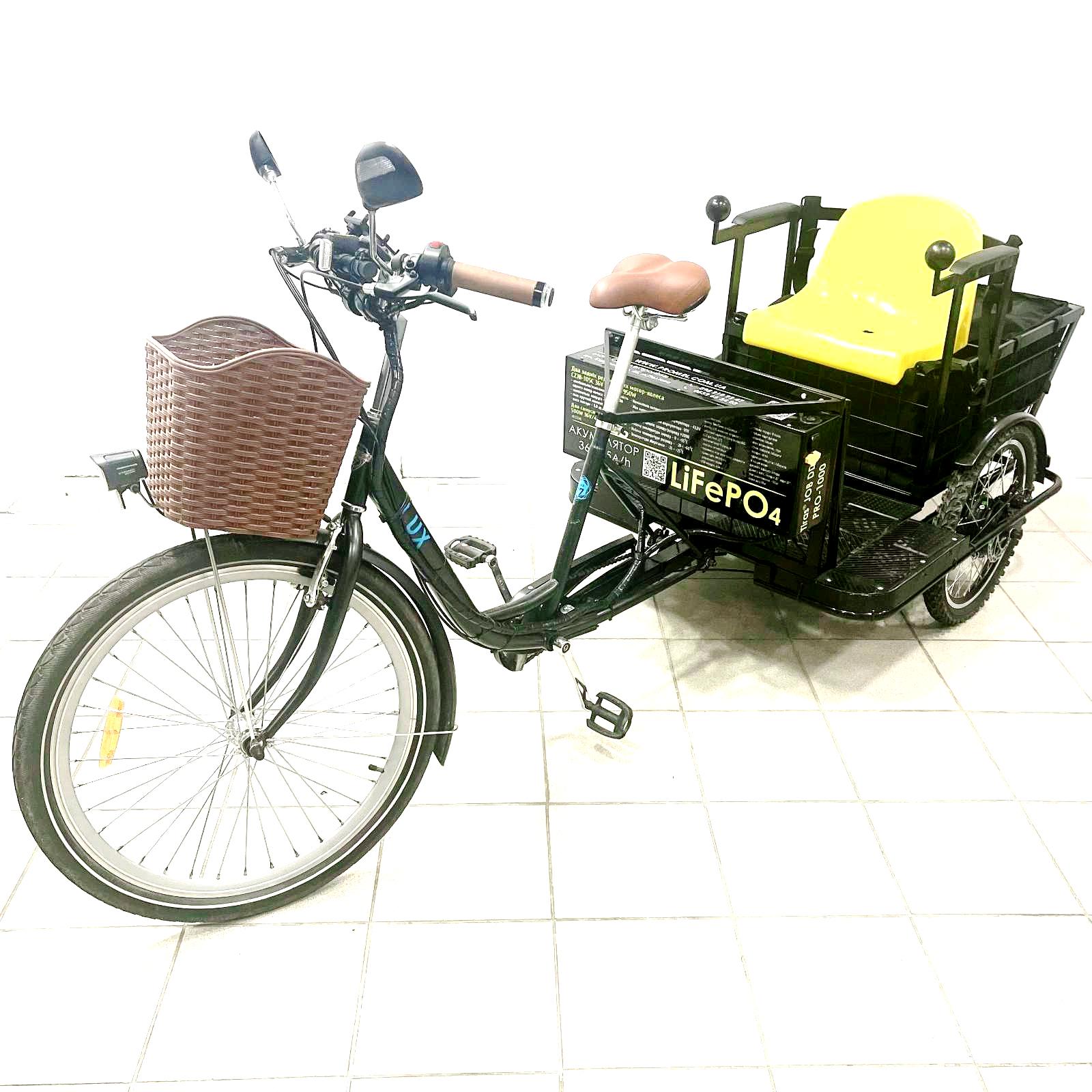 Електровелосипед триколісний Tiras JOB DD PRO-1000 LiFePO4 36V 45Ah