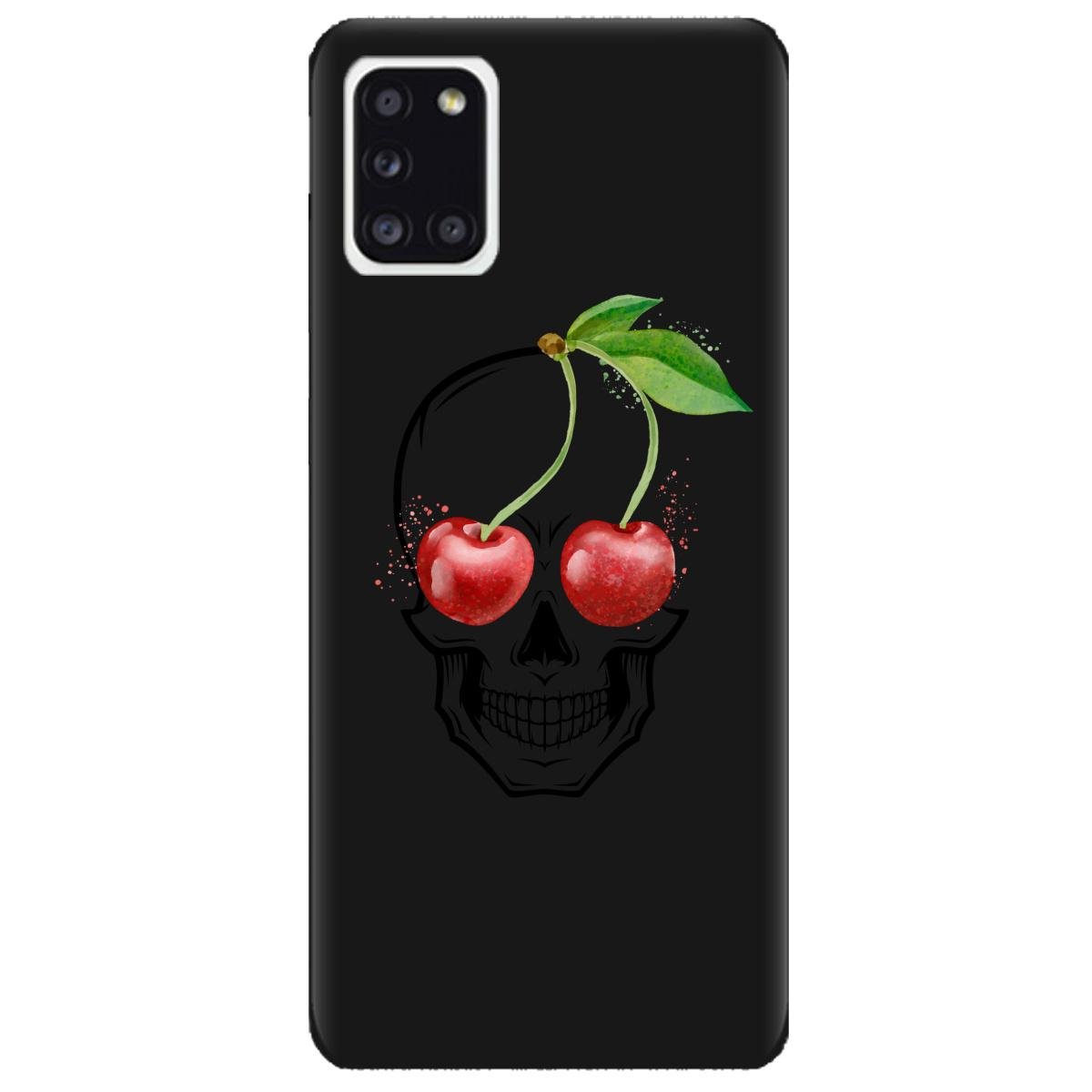 Силіконовий чохол Zorrov для Samsung Galaxy A31 - Cherry skull (14110050221088903)