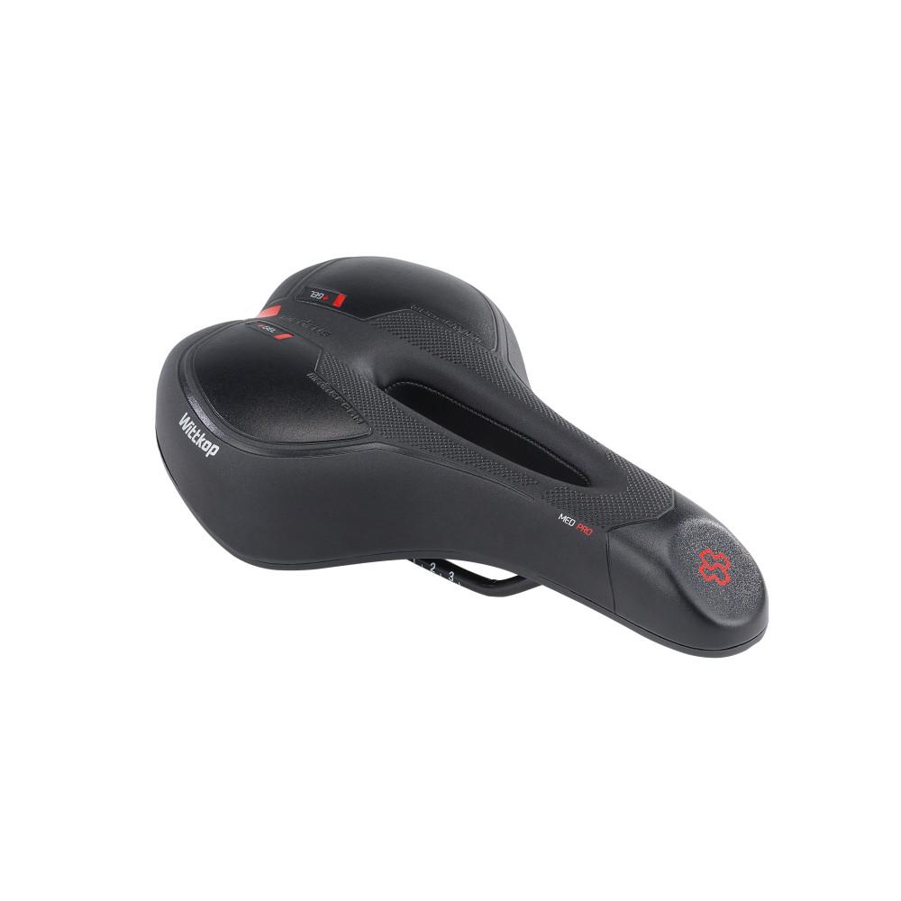 Седло для велосипеда Wittkop Medicus Pro 6.1 MAN Gel без замка с демпферами 15х27 см (999351201) Седло для велосипеда Wittkop Medicus Pro 6.1 MAN Gel без замка с демпферами 15х27 см (999351201)