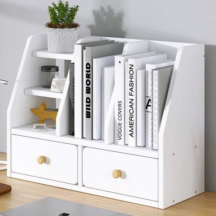 Полка книжная настольная из дерева Сенома Зефир (КПА-007520) Полка книжная настольная из дерева Сенома Зефир (КПА-007520)