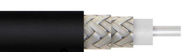 Кабель коаксіальний RG223 MIL-C-17 50 Ом Ø 0,9 мм LDPE 1 м (000048755) - фото 6