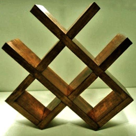 Полка для вина настольная Катлер Латте (Впс-010916)