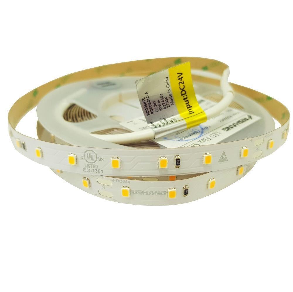 Светодиодная лента 2835-64-IP20-WW-10-24 RD0064TC-A 2700K CRI80 (17032) Светодиодная лента 2835-64-IP20-WW-10-24 RD0064TC-A 2700K CRI80 (17032)