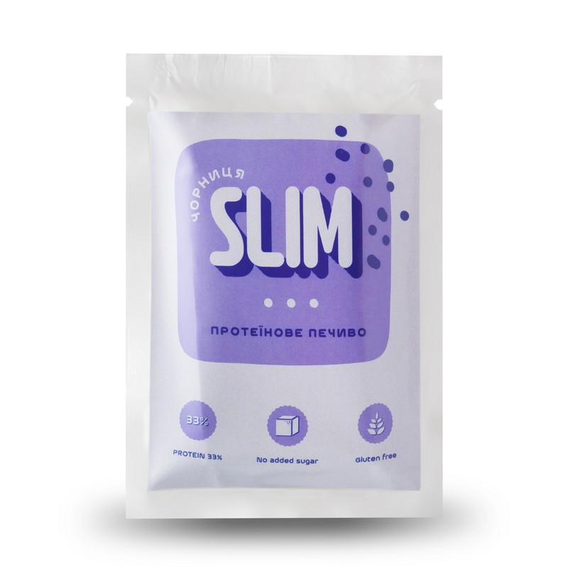 Печенье Slim Protein Cookie 35 г Черника (21858-01)