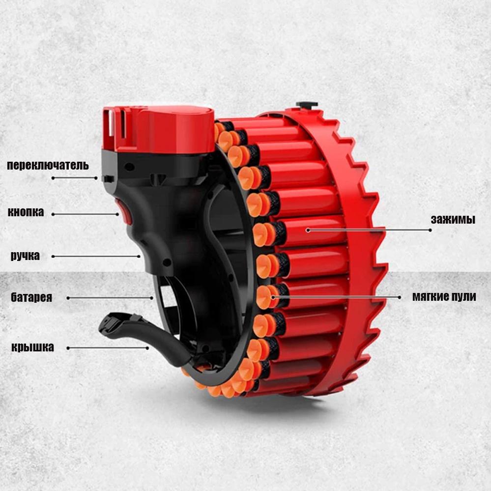 Автоматический бластер Growle с шарами 20 шт. (160.25) - фото 9