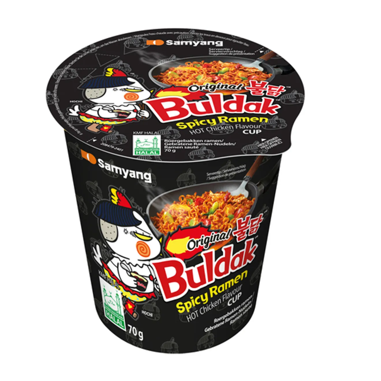Лапша Samyang Buldak Hot Chicken Flavor Ramen Cup 70 г (32410191)