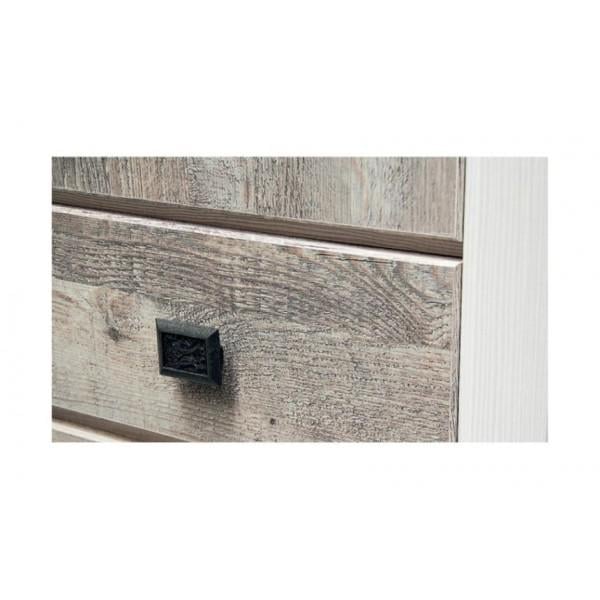Комод Gerbor KOM4S Коен 2 із ДСП Сосна аризонська/дуб корабельний (8004964) - фото 5