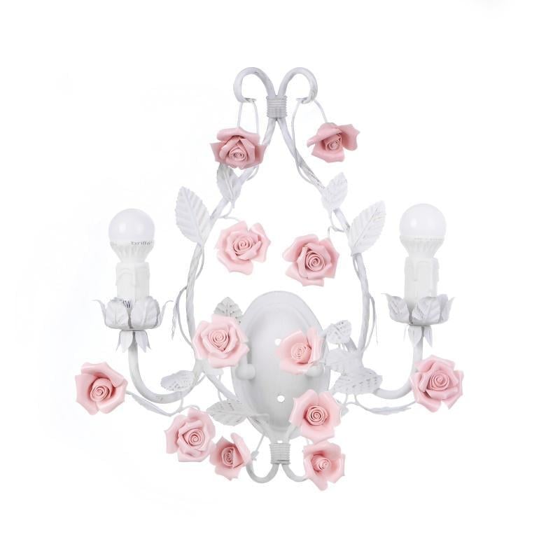 Бра настенное накладное BKL-193W/2 флористика (180557)