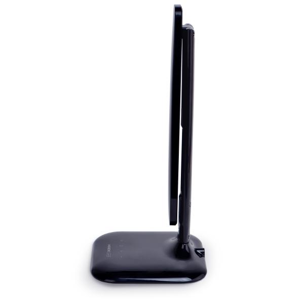 Настольная лампа светодиодная Videx TF05B с дисплеем 7W 3000-5500K Черный - фото 7