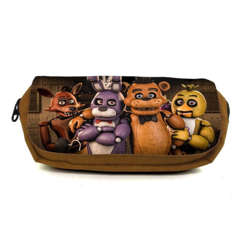 Пенал школьный Аниматроники Пять ночей Фредди FNAF-0014 Оранжевый (1478385375)