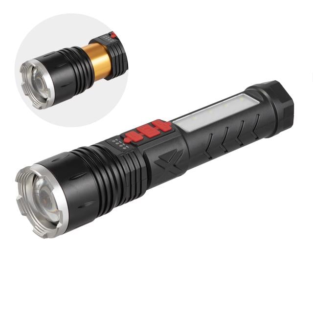 Фонарь ручной мульти 6 режимов Intertool LB-0125 - фото 2 Фонарь ручной мульти 6 режимов Intertool LB-0125 - фото 2