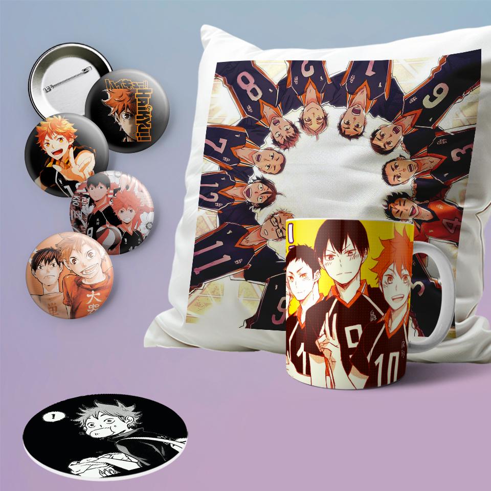 Подарочный набор Волейбол Haikyuu! аниме бокс (96)