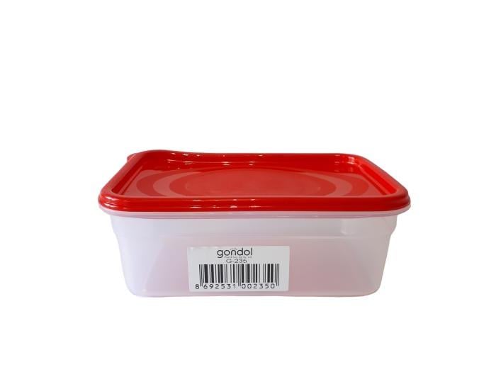 Контейнер для харчових продуктів з кришкою Gondol G235 пластиковий 1,1 л 18,5х12х7 см (438595131)