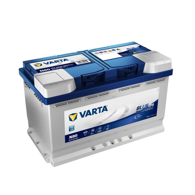 Аккумулятор Varta Blue Dynamic EFB 80 Ah/12V (580500080)