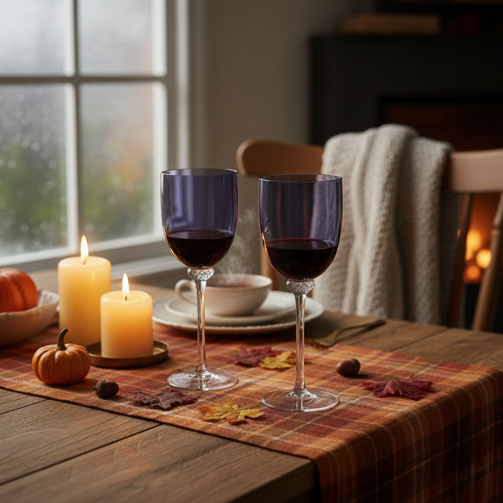 Комплект келихів для червоного вина Sakura 400 мл 2 шт. - фото 6 Комплект келихів для червоного вина Sakura 400 мл 2 шт. - фото 6