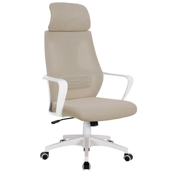 Кресло офисное Trisens TR894 Бежевый/Белый