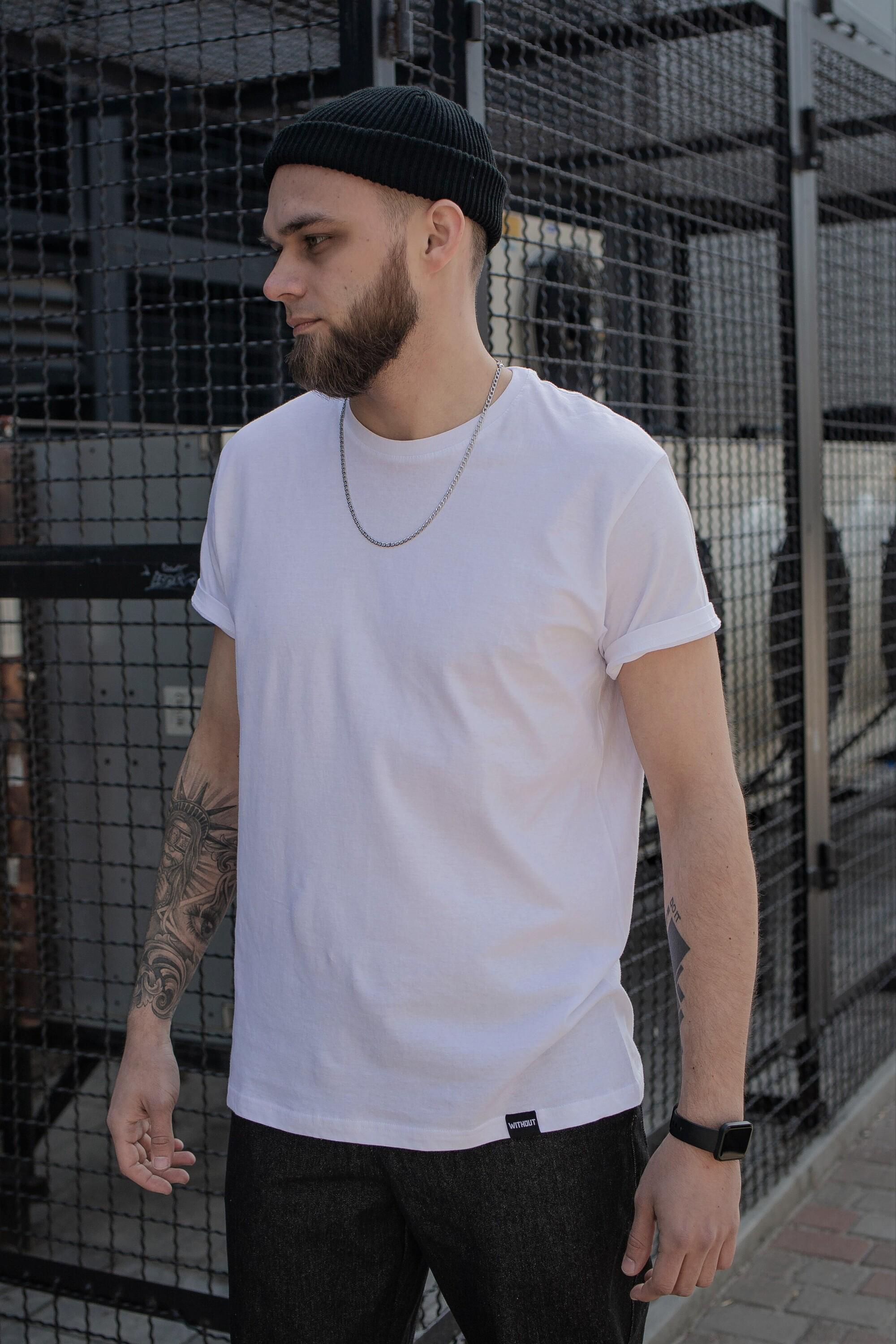 Футболка Without Stripe XL White (XL8048448)