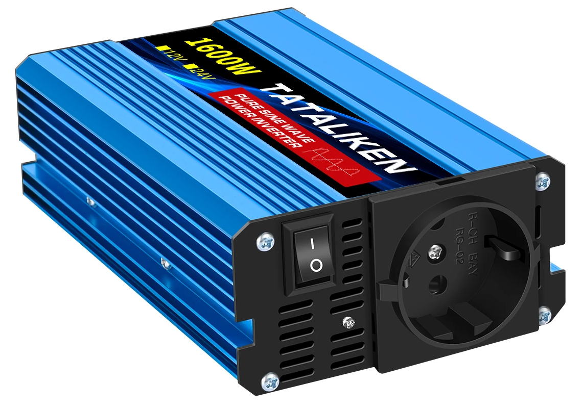 Инвертор автомобильный Tataliken 1600W чистый синус Инвертор автомобильный Tataliken 1600W чистый синус