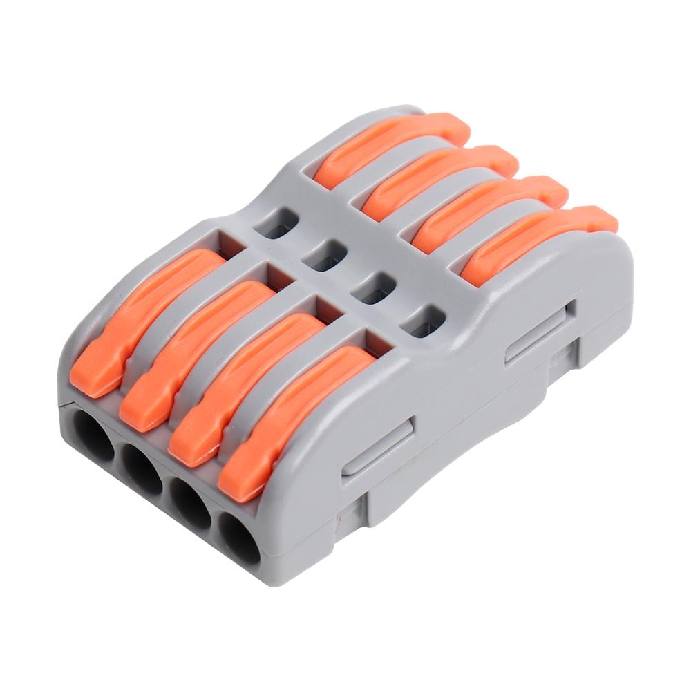 Клемма быстрого монтажа Prolum RT-P424 ПВХ делимая проходная 8 гнезд (503068)