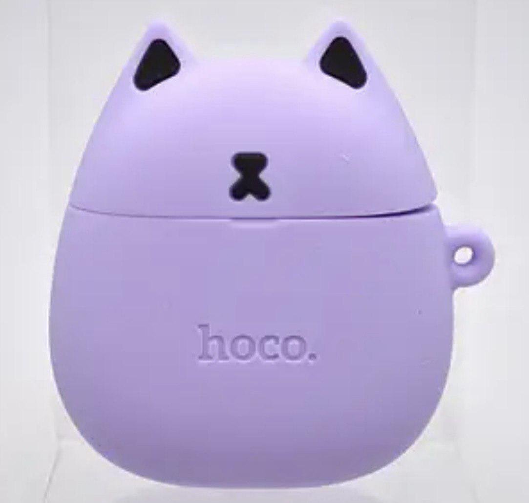 Чехол Silicone Protection Cat for AirPods 2 Light Purple (м0004) - фото 2 Чехол Silicone Protection Cat for AirPods 2 Light Purple (м0004) - фото 2