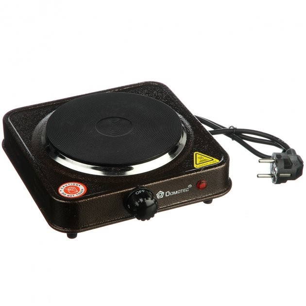 Плита дисковая настольная Domotec MS 5811 1000Вт одноконфорочная (26296015)