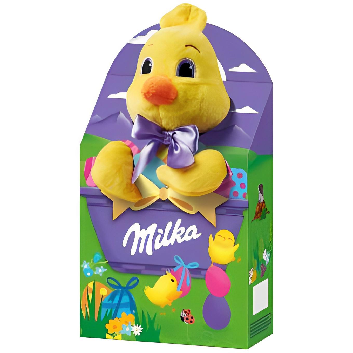 Набір шоколаду з іграшкою великодній Milka Magic Mix Курочка 96 г