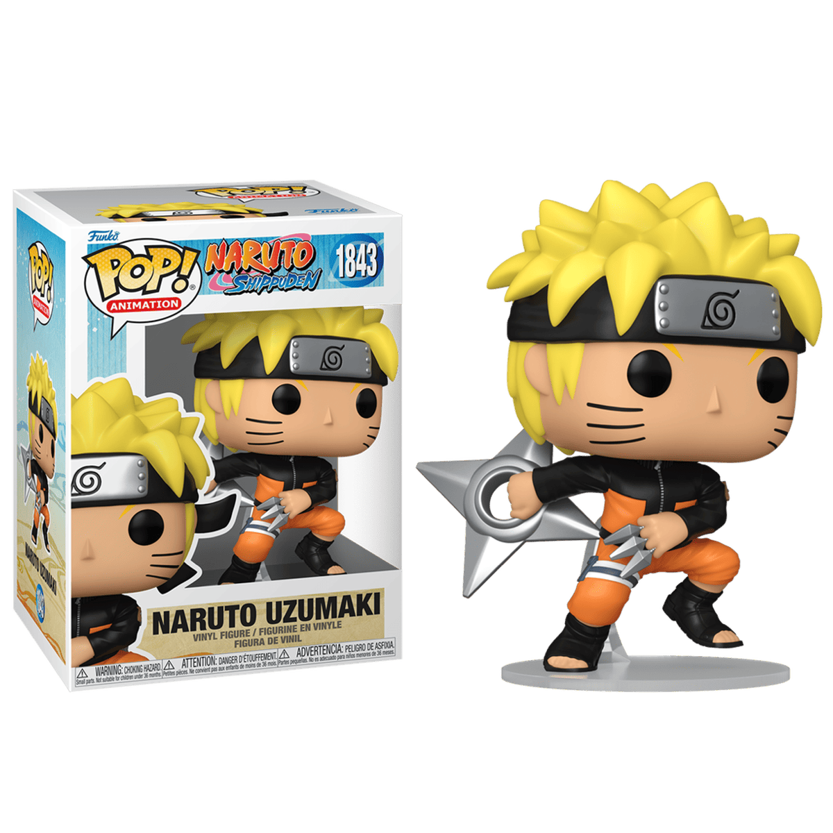 Фігурка Funko POP Наруто Узумакі 1843 з аніме Наруто (2800246613)
