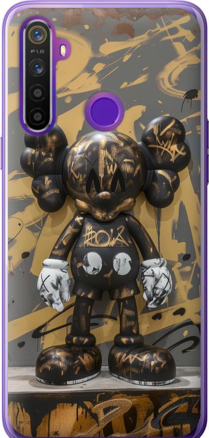 Чехол на Realme 6i Bronze kaws (6097u-2059-42517)