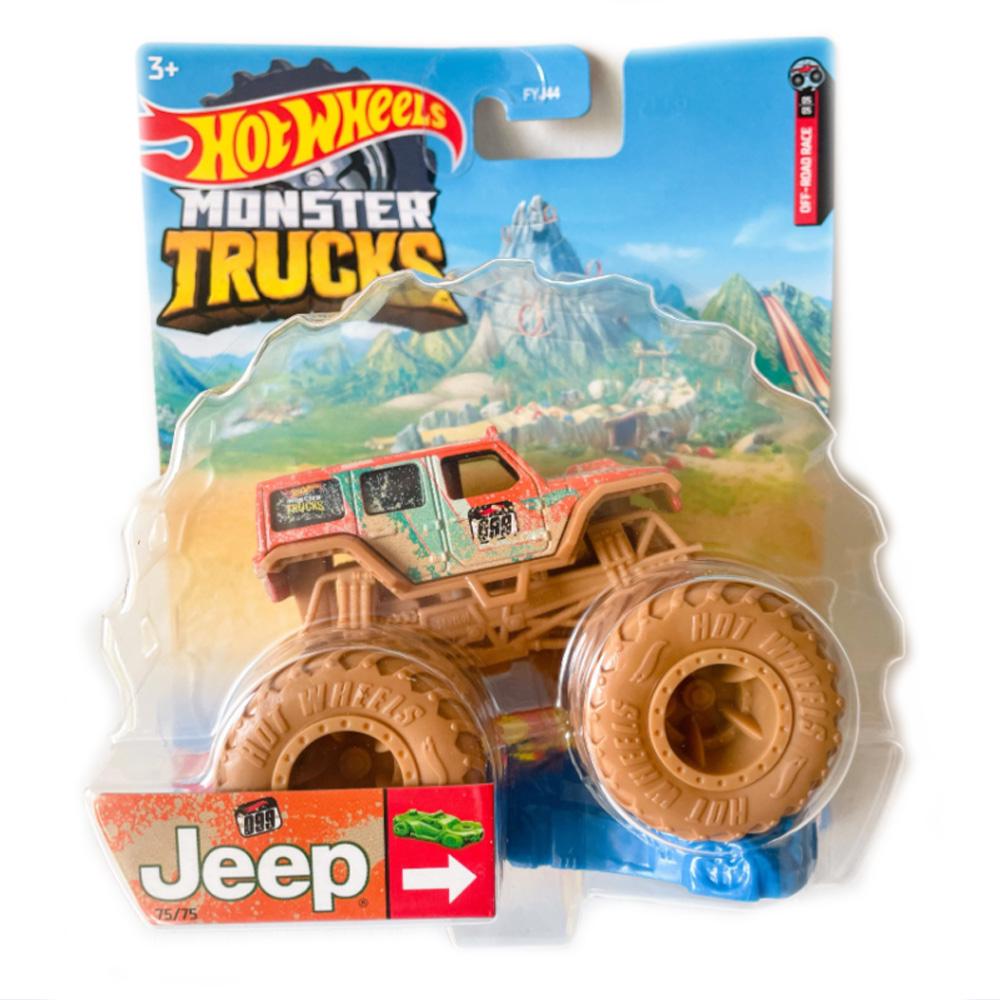 Машинка-внедорожник Hot Wheels Monster Trucks Jeep FYJ44-141 (165553)