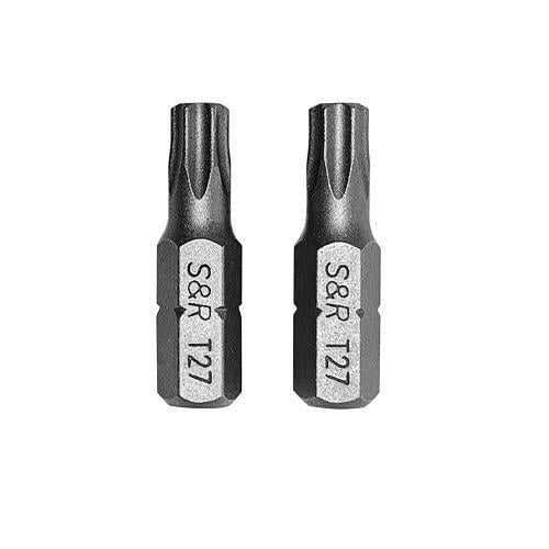 Біти S&R Torx 27x25 мм 2 шт. (152070708)