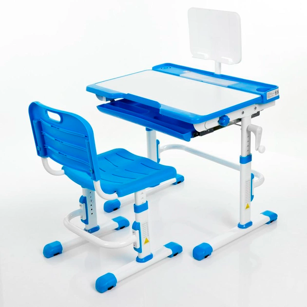 Парта для детей Bambi регулируемая Синий (63-75- M 3111(2)-4)