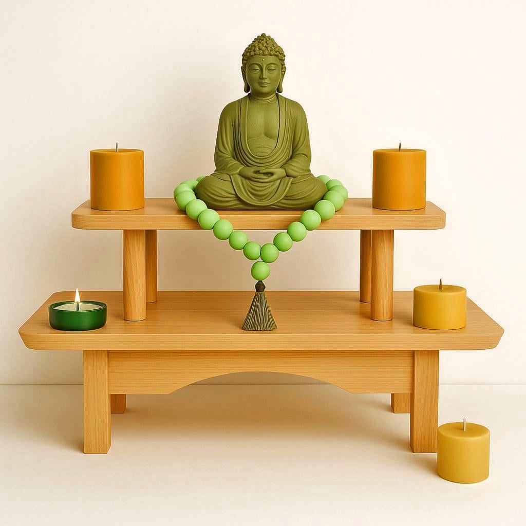 Алтарь для медитации из дерева Брахмин Карри (ЛАТ-001603)