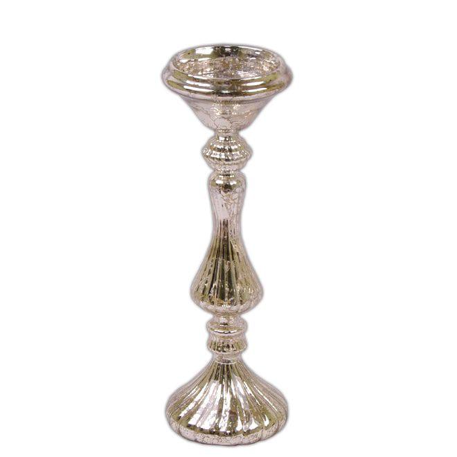 Подсвечник стеклянный Flora H-30 см (11831)