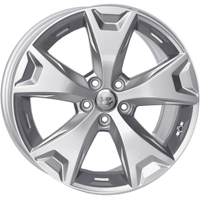 Литые диски WSP Italy Subaru W2705 Atena 7x17 5x100 ET55 DIA56,1 Silver