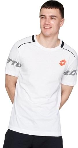 Футболка Lotto LOGO V TEE JS 215583/0F1 2XL Белый