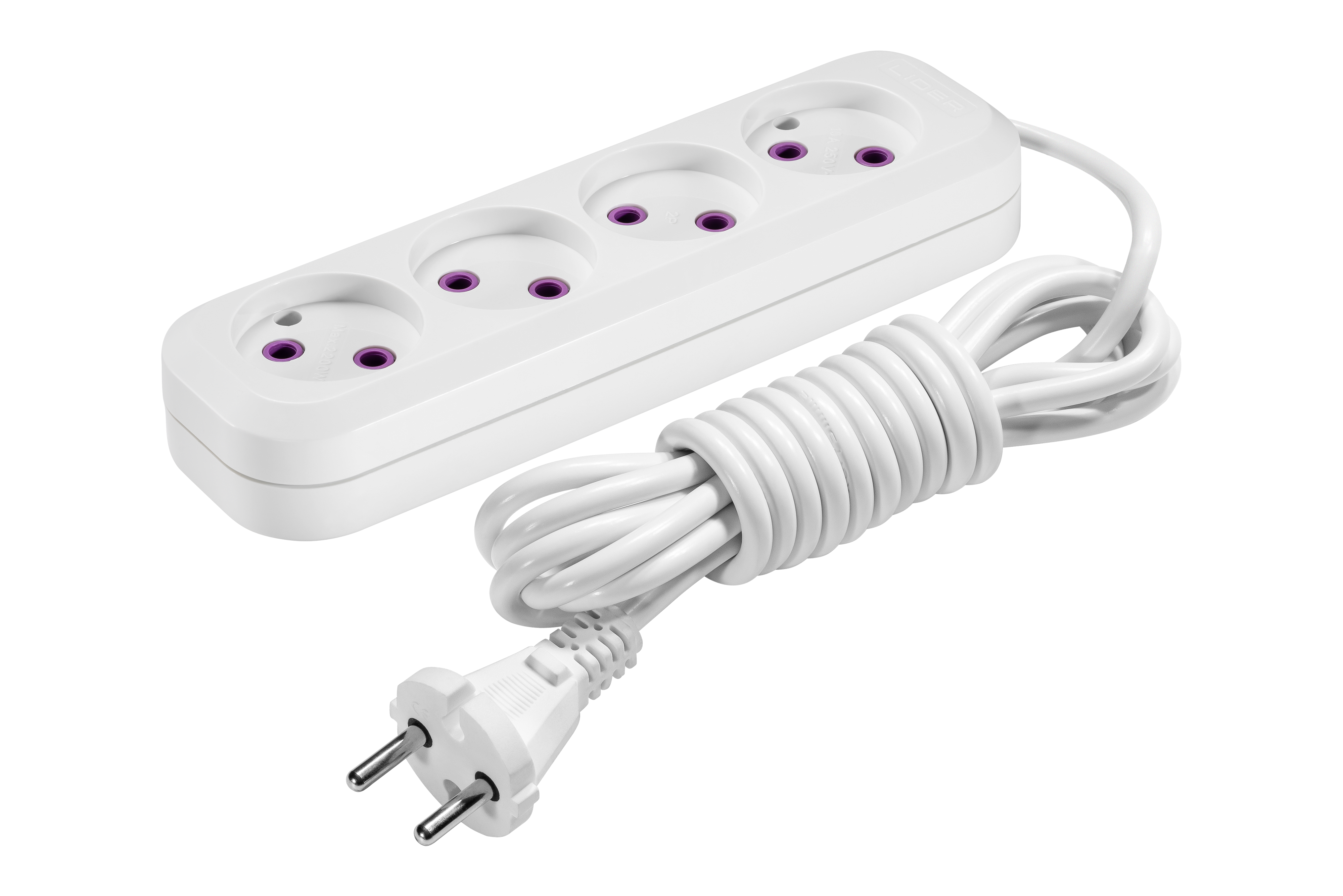 Подовжувач LIDER PROXIMA LP16-415 4г 5 м