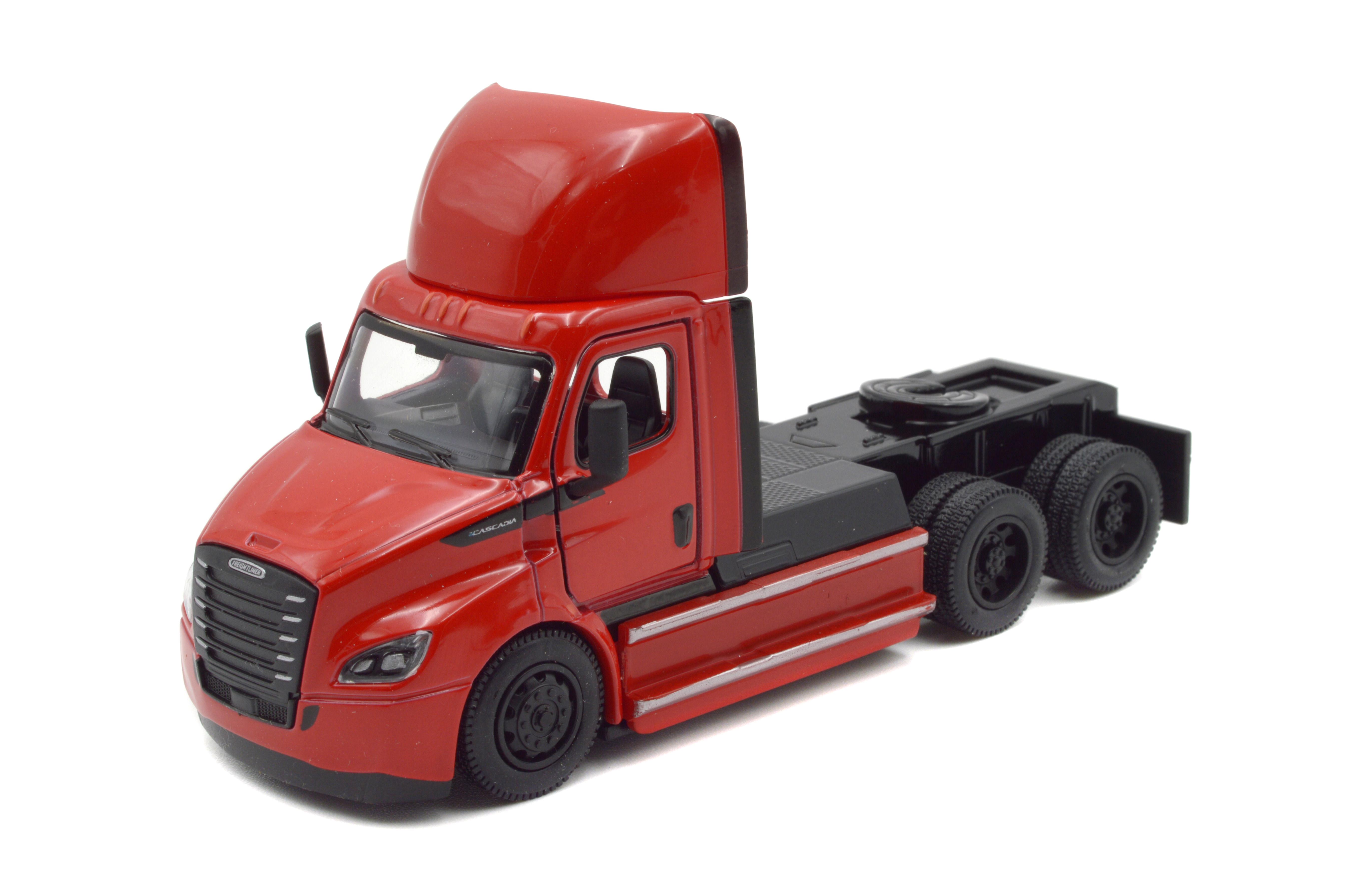 Масштабная модель металлическая Kinsmart KT5466W Freightliner eCascadia (KT5466WR)