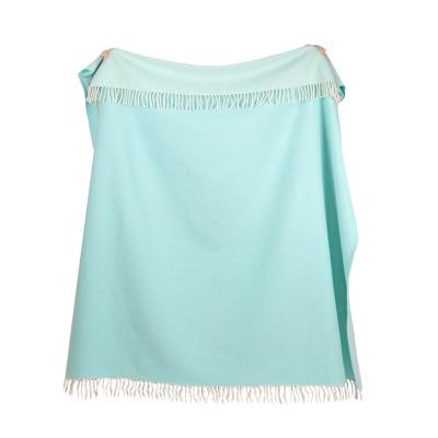 Плед бовария дабл 140х200 см Бело-Мятный - фото 3