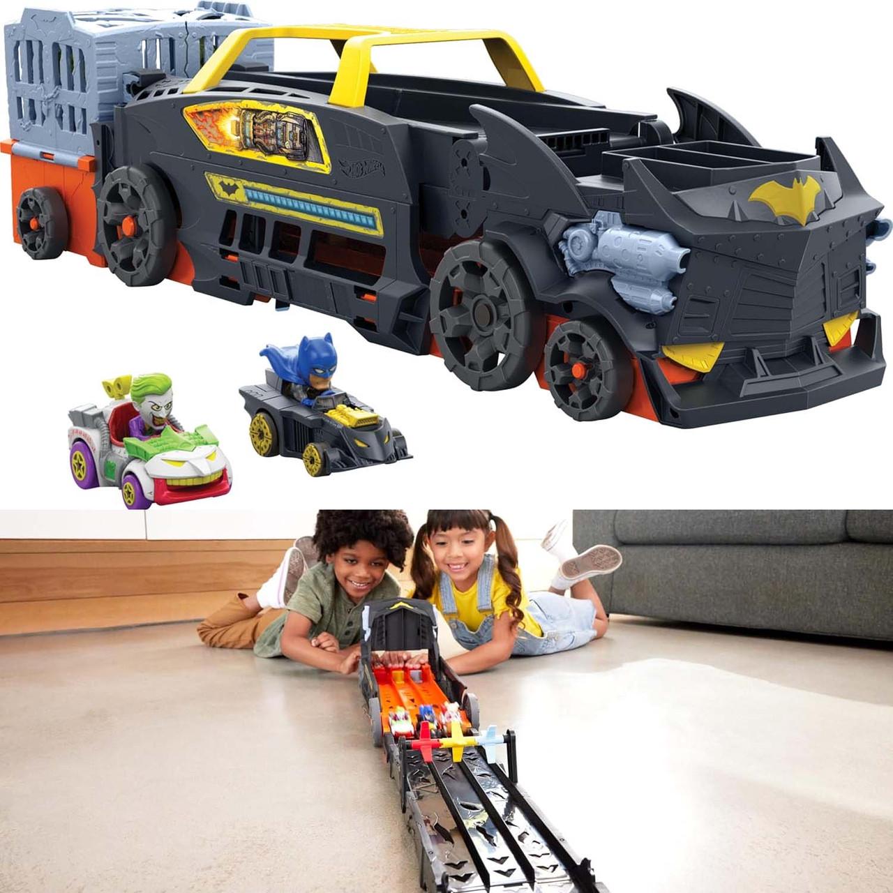 Игрушечный трек Hot Wheels Автомобиль трансформер Бэтмена автовоз (HXN21) - фото 2