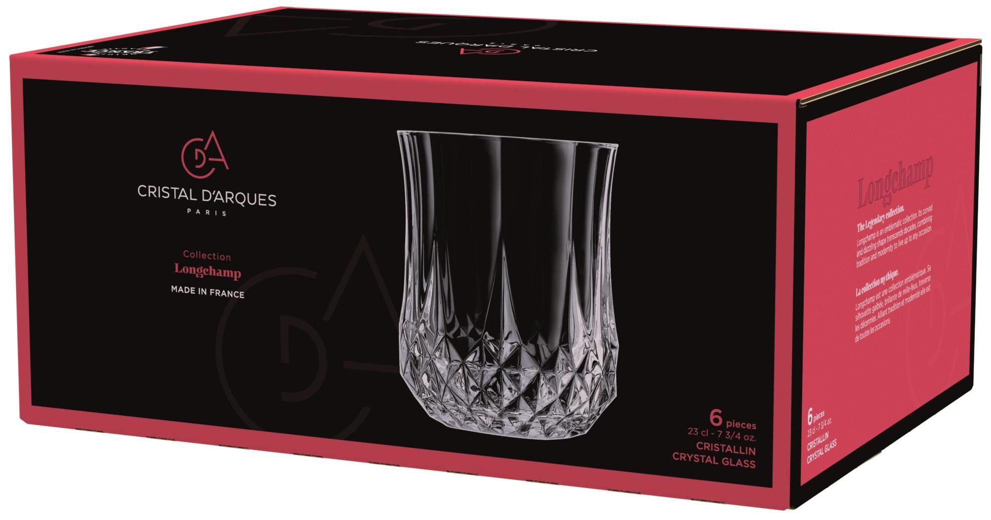 Набір склянок CD'A LONGCHAMP 6Х 230 мл (UG-L9758) - фото 9