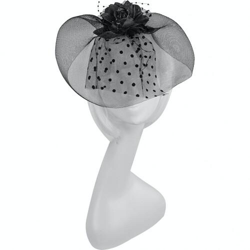 Шляпка-мини Мона VIP SETA Decor 21-28BLK