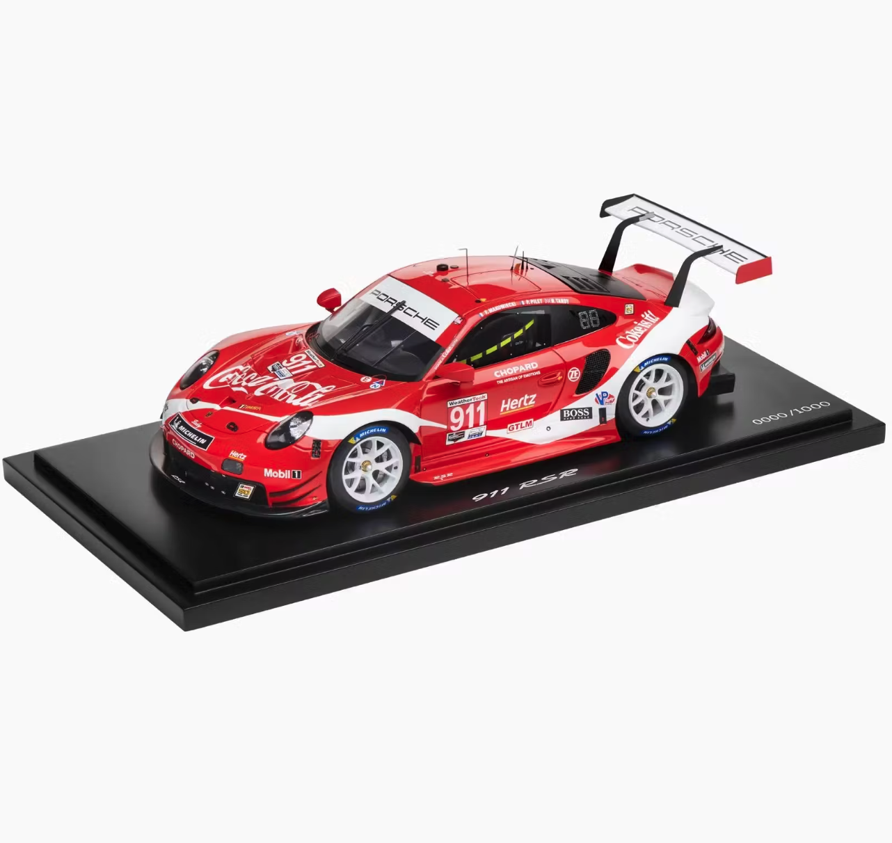 Модель автомобиля 1:18 Porsche 911 991 RSR Champion Petit LeMans 2019 (WAP0219300MCCL)