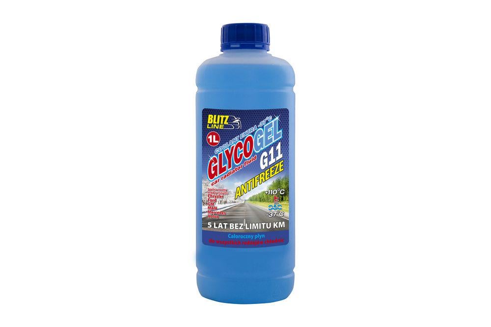Антифриз Blitz Line Glycogel G11 ready-mix до-37°C 1 л Синий (26156)